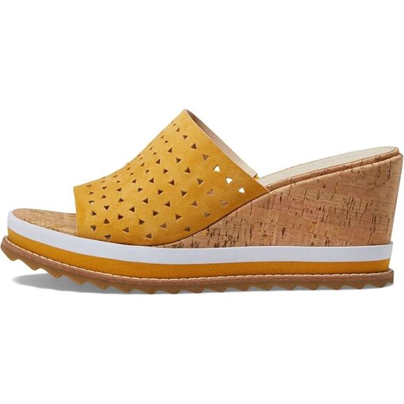 Pelle Moda Meg Platform Wedge Sandal - New - Picture 4 of 5